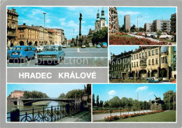 73655993 Hradec Kralove Kralovehradecko Motive Innenstadt Platz Saeule Denkmal B - Tschechische Republik