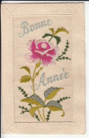 Carte Fantaisies Brodées   -  PRIX FIXE - ( Cd073) - Embroidered