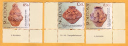 2011 Moldova Moldavie  National Museum, Archeology, Amphora, Vase, 3v Mint - Moldavie