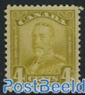 Canada 1928 4c, Stamp Out Of Set, Unused (hinged) - Unused Stamps