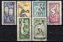 Tchécoslovaquie 1962 Mi 1315-20 (Yv 1194-9), Obliteré - Oblitérés