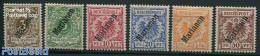 Germany, Colonies 1900 Marianen, Overprints 6v, Unused (hinged) - Other & Unclassified