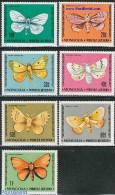 Mongolia 1977 Butterflies 7v, Mint NH, Nature - Butterflies - Mongolia