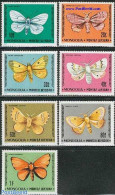 Mongolia 1977 Butterflies 7v, Mint NH, Nature - Butterflies - Mongolië