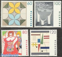 Switzerland 1993 Modern Art 4v, Mint NH, Art - Modern Art (1850-present) - Ongebruikt