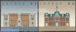 Canada 1994 Architecture 2v, Mint NH, Art - Architecture - Unused Stamps