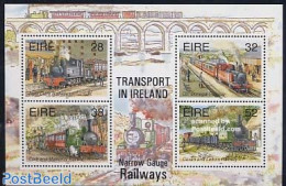 Ireland 1995 Railways S/s, Mint NH, Transport - Railways - Ungebraucht