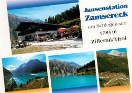 73655769 Ginzling Jausenstation Zamsereck Am Schlegeissee Stausee Bergwelt Zille - Autres & Non Classés
