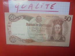 PORTUGAL 50 ESCUDOS 1964 Peu Circuler BELLE QUALITE (B.33) - Portogallo