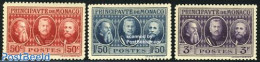 Monaco 1928 International Stamp Exposition 3v, Mint NH - Nuovi