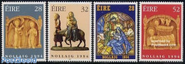 Ireland 1994 Christmas 4v, Mint NH, Religion - Christmas - Art - Stained Glass And Windows - Nuevos