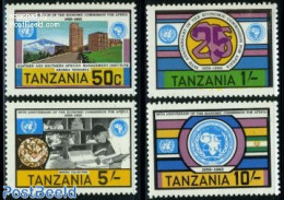 Tanzania 1983 African Economic Commission 4v, Mint NH, History - Geology - Tanzanie (1964-...)