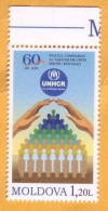 2011 Moldova Moldavie  60 Years  High Commissioner For Refugees, 1v Mint - Moldova