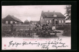Lithographie Oderbrück, Forsthaus Oderbrück Mit Garten  - Caccia