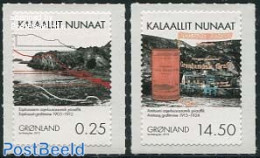 Greenland 2012 Mining 2v S-a, Mint NH, Science - Mining - Unused Stamps
