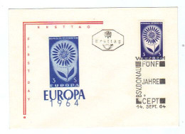 Österreich, 1964, Ersttag "Europa" A. Kuvert Mit Zusätzl.SStpl., MiNr.1173 (10709X) - FDC