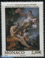 Monaco 2016 Louis-Jean-Francois Lagrenee 1v, Mint NH, Religion - Greek & Roman Gods - Art - Paintings - Nuovi