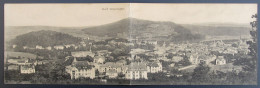 Deutschland / Germany: Bad Kissingen, Gesamtansicht (Panorama - Karte) - Bad Kissingen