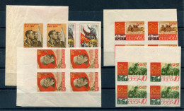 Sowjetunion, 1957, 1995 B-1999 B, Postfrisch, Viererblock - Andere & Zonder Classificatie