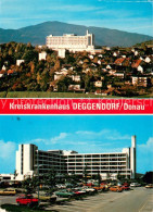 73655412 Deggendorf Donau Ortsansicht Mit Kreiskrankenhaus Deggendorf Donau - Deggendorf