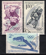 Tchécoslovaquie 1964 Mi 1447-9 (Yv 1315-7), Obliteré - Usati