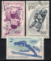 Tchécoslovaquie 1964 Mi 1447-9 (Yv 1315-7), Obliteré - Oblitérés