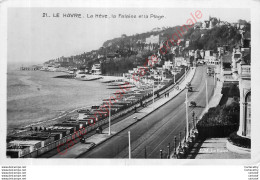 76.  LE HAVRE .  LA HEVE . La Falaise Et La Plage . - Cap De La Hève