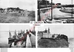 80.  LE CROTOY .  CP Multivues . - Le Crotoy