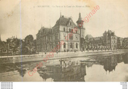 68.  MULHOUSE .  La Poste Et Le Canal Du Rhône Eu Rhin . - Mulhouse