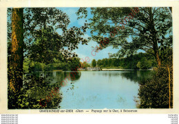 18.  CHATEAUNEUF Sur CHER .  Paysage Sur Le Cher à BOISSEREAU . - Chateauneuf Sur Cher