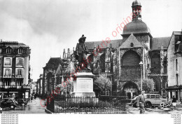 76.  DIEPPE .  Statue De Duquesne Et Eglie St-Jacques . - Dieppe