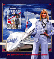 Central Africa 2016 Concorde S/s, Mint NH, Transport - Concorde - Aircraft & Aviation - Concorde