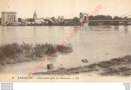 13.  TARASCON .  Panorama Pris De Beaucaire . - Tarascon