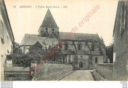 37.  AMBOISE .  Eglise St-Denis . - Amboise