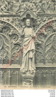 18.  BOURGES .  Cathédrale .  Le Christ Du Portail Central . - Bourges