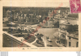 14.  CABOURG .  Les Jardins Du Casino Et Les Villas . - Cabourg