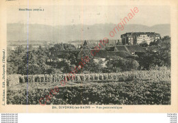 01.   DIVONNE LES BAINS .  Vue Panoramique . - Divonne Les Bains