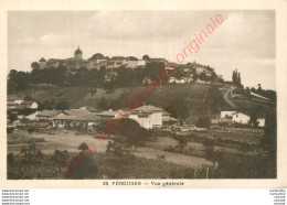 01.  PEROUGES . Vue Générale . - Pérouges