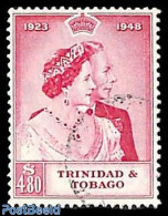 Trinidad & Tobago 1948 4.80$, Silver Wedding, Used, Used Or CTO - Trindad & Tobago (1962-...)