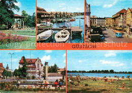 73655272 Guestrow Mecklenburg Vorpommern Rosengarten Bootshaeuser Am Inselsee Ma - Guestrow