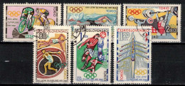 Tchécoslovaquie 1964 Mi 1488-93 (Yv 1354-9), Obliteré - Used Stamps