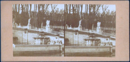 Photo Stéréo / France, Paris, Parc De St-Cloud. La-Cascade - Stereoscopic