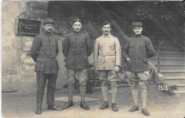 Mai 1918   .au Dos Tampon Encore Déchiffrable Kriegsgefangenensendung    Hohen-Asperg - Geprüft - Personnages