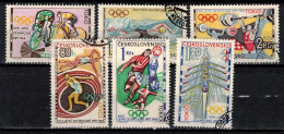 Tchécoslovaquie 1964 Mi 1488-93 (Yv 1354-9), Obliteré - Used Stamps
