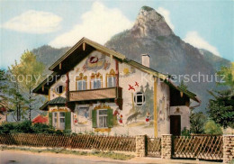 73655164 Oberammergau Rotkaeppchen Haus Fassadenmalerei Passionsspielort Mit Kof - Oberammergau