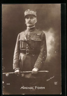 AK Maréchal Foch, Portrait In Uniform  - Weltkrieg 1914-18