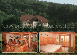 73654901 Sobernheim Landhaus Am Alten Schloss Hotel Garni Gaststube Zimmer Sober - Bad Sobernheim