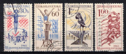 Tchécoslovaquie 1965 Mi 1538-41 (Yv 1404-7), Obliteré - Usados