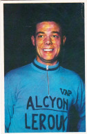 Cyclisme - Coureur Cycliste  Belge Gustaaf Van Vaerenbergh - Team Alcyon Leroux - Cycling