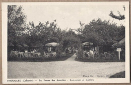 CPA 14  - HOULGATE - La Ferme Des Aunettes - Restaurant Et Goûters - TB PLAN TERRASSE Etablissement ANIMATION - Houlgate